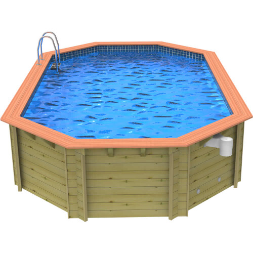 Plastica Bayswater Wooden Pool Package With TILEBAND 2