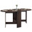 Homcom (Brown) HOMCOM Oval Kitchen Table for Dining Room, Small Space 9