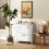 Homcom (White) HOMCOM Sideboard with Drawer, Adjustable Shelf for Living Room 7