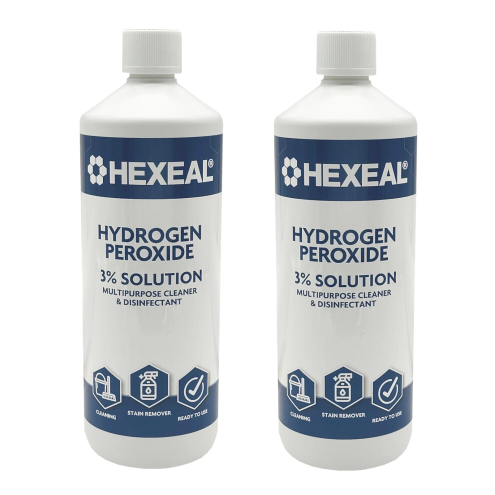 Hydrogen Peroxide 3% 2L – Multipurpose Cleaner, Disinfectant, Stain Remover