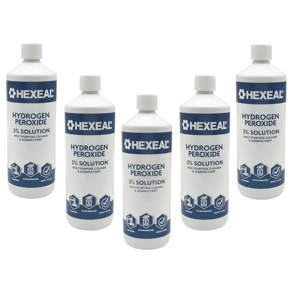 Hydrogen Peroxide 3% 5L – Multipurpose Cleaner, Disinfectant, Stain Remover