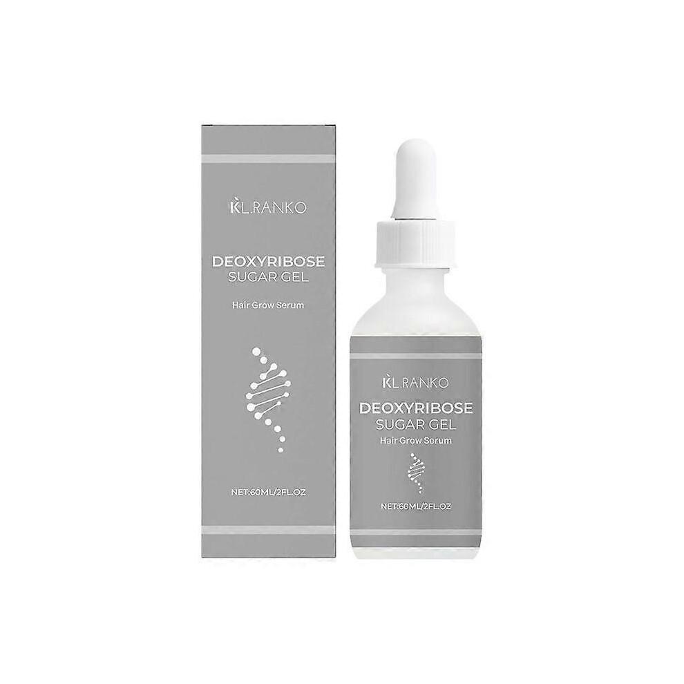 (1PCS) Deoxyribose Sugar Gel Hair Growth Serum, Deoxyribose Sugar Gel Hair Thickening Serum Hair Growth Serum for Hair Strengthening, Prevent Hair Loss