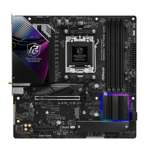 Asrock ASRock B850M Phantom Gaming Riptide WiFi (AMD AM5) Micro ATX