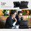 Spigen Spigen Ultra Hybrid Pro Case para iPad Pro 13 polegadas M4 (2024) com suporte de l  pis transparente e absor    o de choque - preto 5