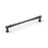 160mm Antique Silver Cabinet Handle T-Bar Pull Slim Broad Square 2