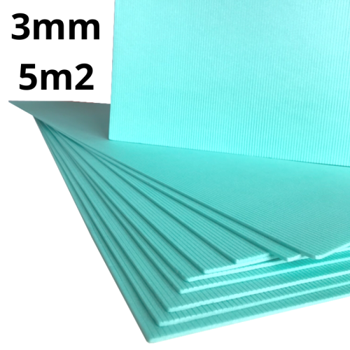 Underlay XPS 3mm - 5m2 (53.81sqft) - Best Quality!