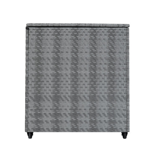 Rattan Kissenbox 700L - Grau 2