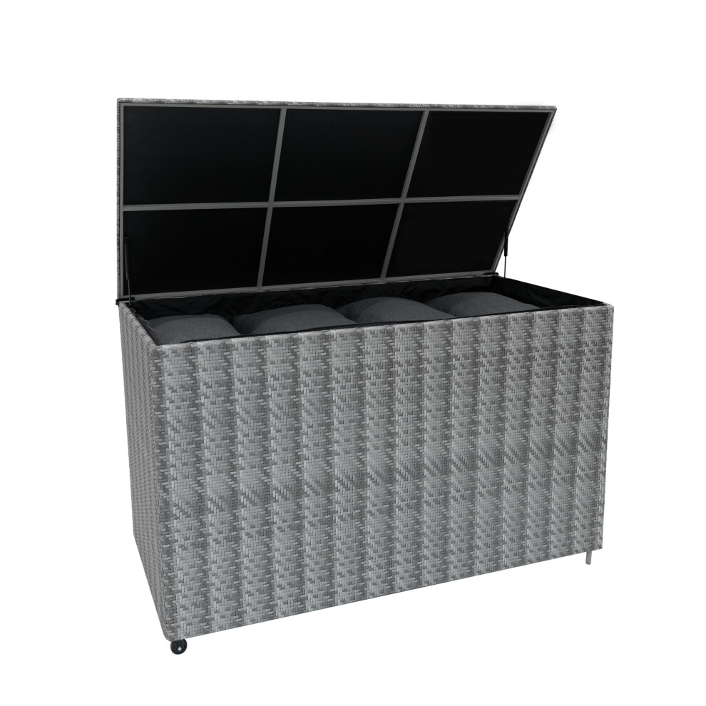 (Storage Box 996L, Grey) Rattan Modular Garden Furniture