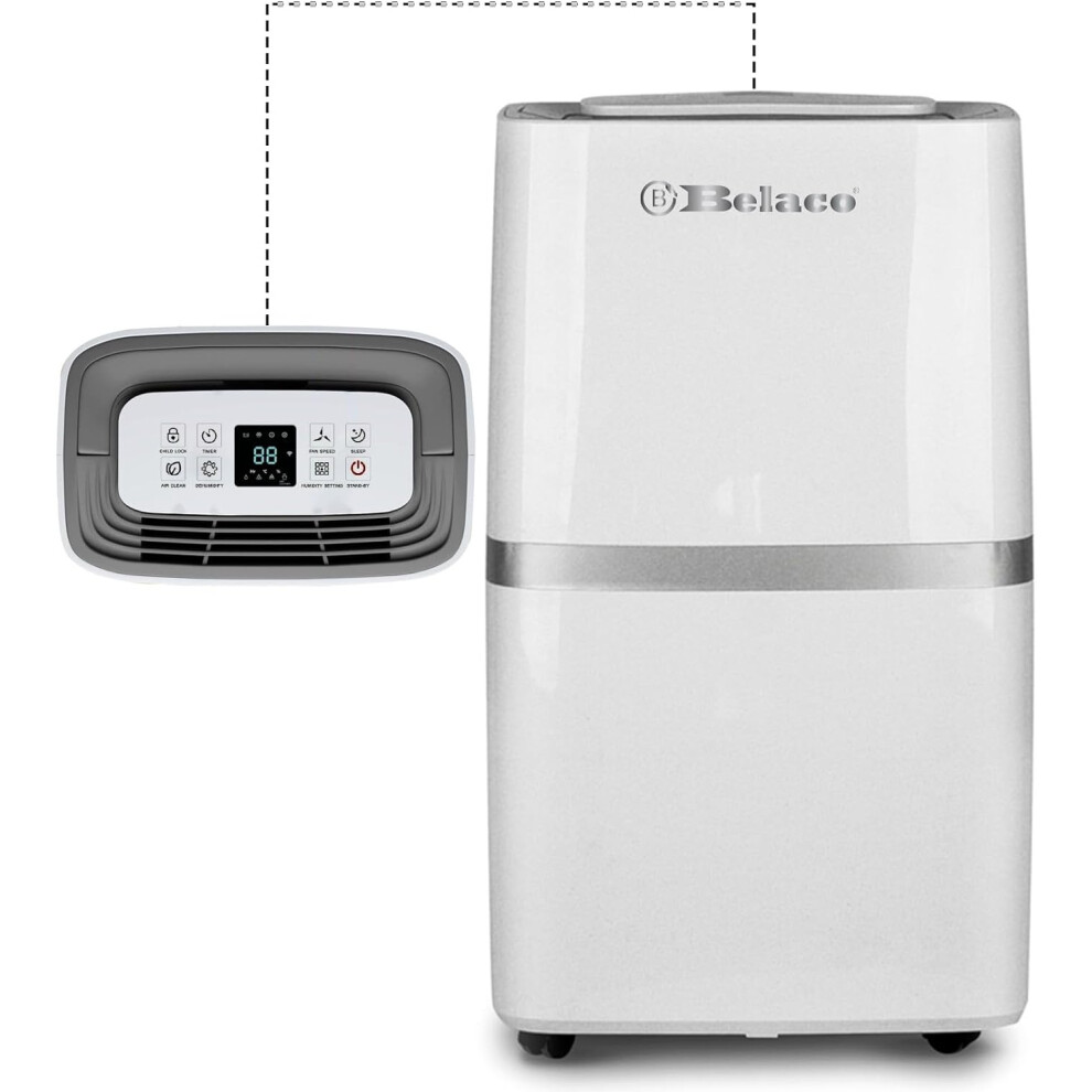 Belaco 20L Per Day Dehumidifier With Timer