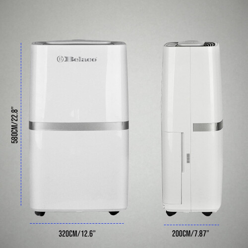 Belaco 20l per day Dehumidifier with timer 1