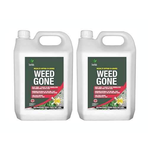 Enviro Works Weed Gone 2 x 5L Fast Acting Weedkiller 2