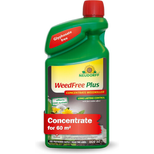 Neudorff 613818 WeedFree Plus Concentrated Weedkiller 1020ML