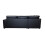 WESTPOINT VENICE BIG CORNER SOFA FAUX LEATHER BLACK LEFT HAND SIDE 4