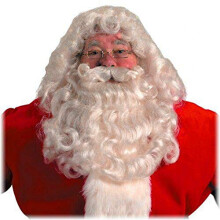 Halco Professional Santa Paruka a vousy Set Kostmn doplnek Cerven jedna velikost