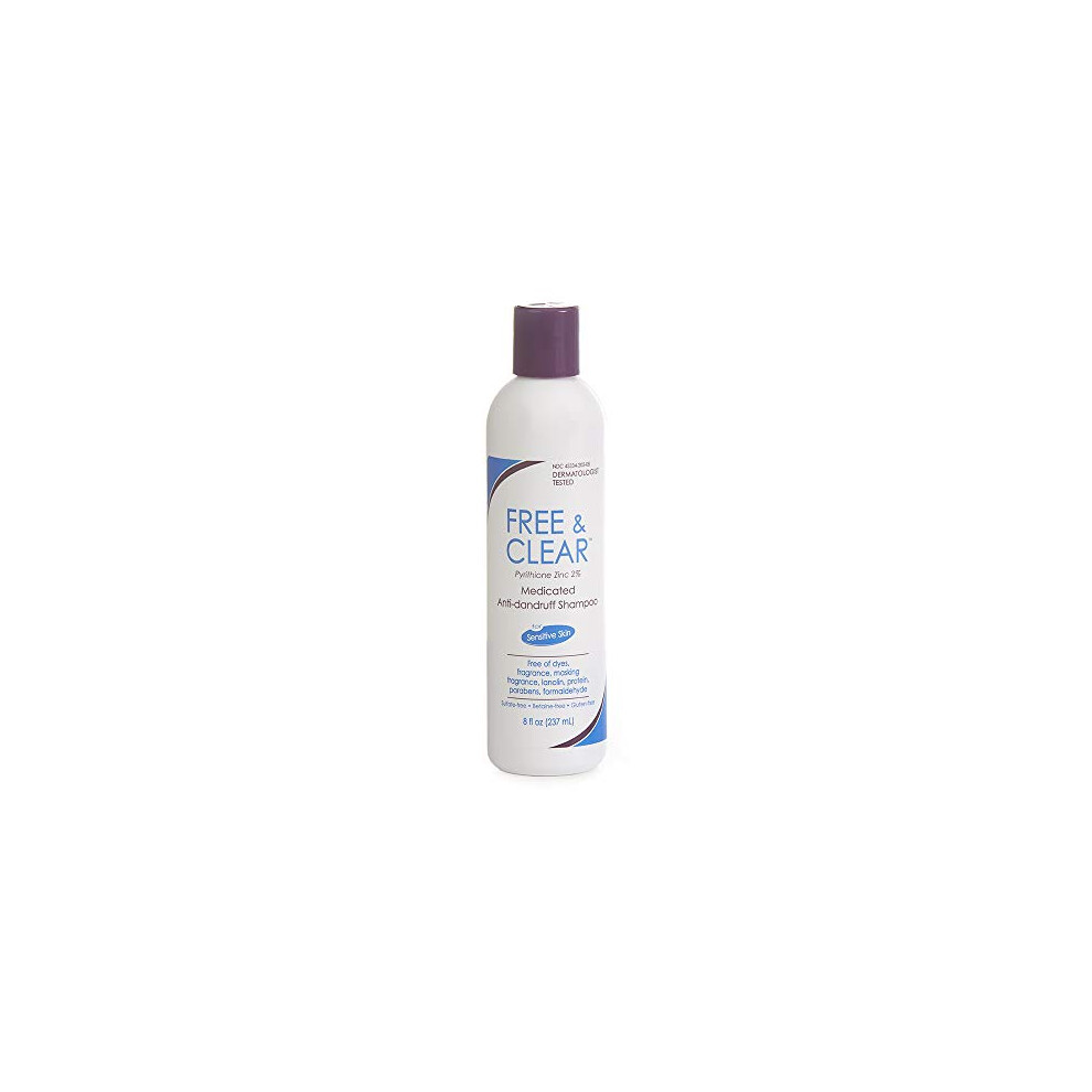 Vanicream Free & Clear Medicated AntiDandruff Shampoo Maximum OTC Stre