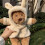 Jouet en peluche 26cm Poupée Ours Teddy Doll 2