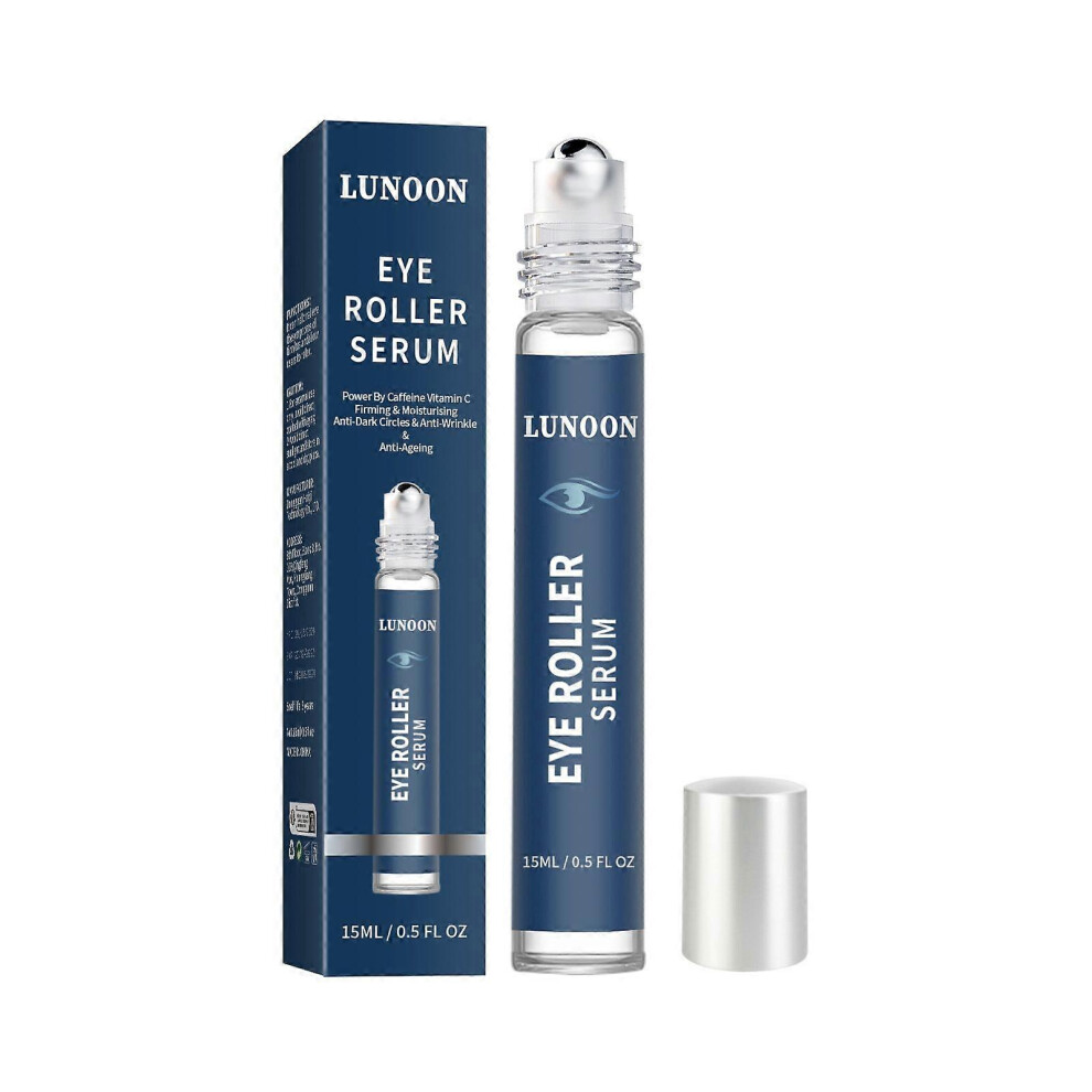 (3PCS) Eye Bags Treatment for Men and Women, Eye Roller Serum for Puffy Eyes and Under Eye Puffiness Reducer, Caffeine Eye Cream for Dark Circles and Wrinkle