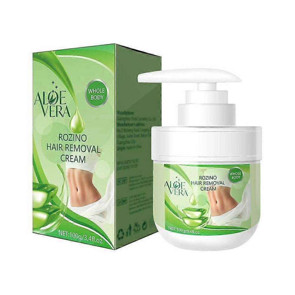 (3PCS) Aloe Vera Hair Removal Cream For Whole Body, Depilatory Cream and Hair Removal Cream for Women, Hair Remover for Body Sensitive Skin, Gentle and Non-I