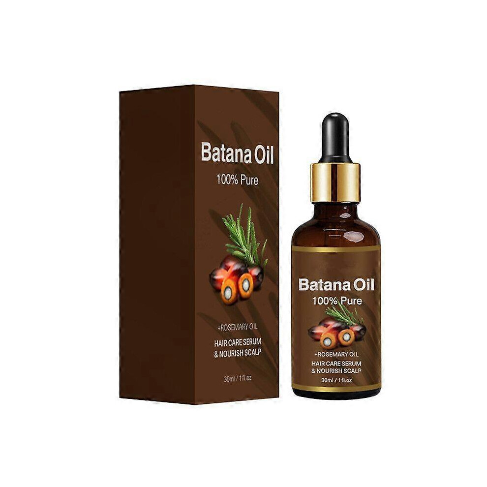 (1PCS) Batana Oil for Hair Growth with Rosemary, 100% Organic Batana Oil from Honduras with Rosemary - Nourishes, Strengthens, Promotes Healthy Hair