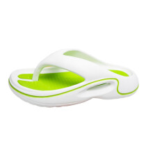 (39-40,White Green)Men's Flip-Flop Slides Soft Comfort Thong Sandals Slip on Slippers for Indoor and Outdoor