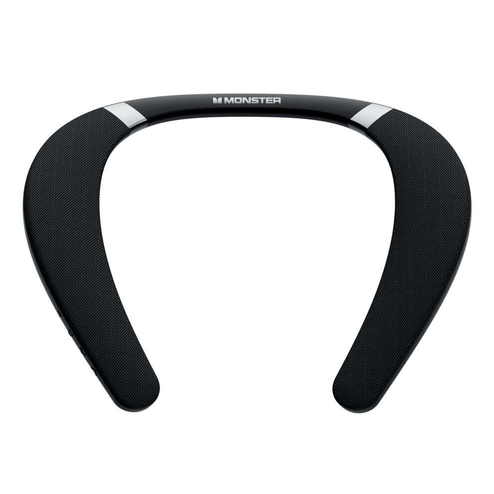 Monster Boomerang Neckband Bluetooth Speaker Neck Speaker Bluetooth Wireless Wearable Speaker With 12H Playtime True 3D Stereo Sound Por 810079702459