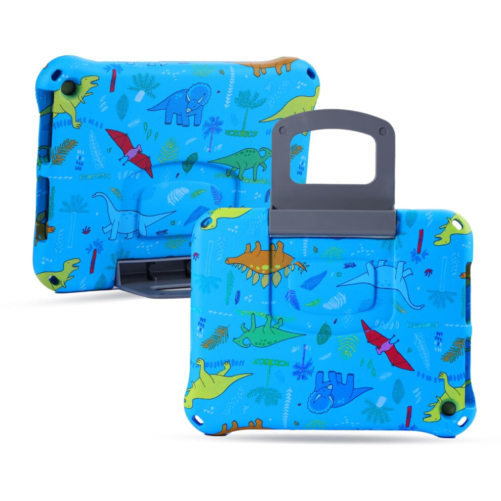 Simicoo Amazon Fire Max 11 Tablet Case for Kids boy Girl Fire Max 11 2023 Dinosaur Kids Case Light EVA Foam Shockproof with Stand Handle Pen Holder Ki