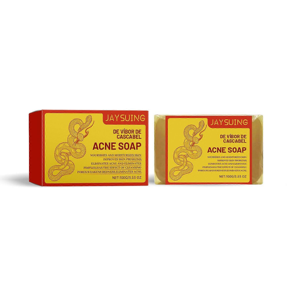 (3PCS) Skin Care Anti-acne Soap For Face and Body, Acne Closing Plant Essential Oil Soap, Oil Control Handmade Soap, Foam Cleansing Soap