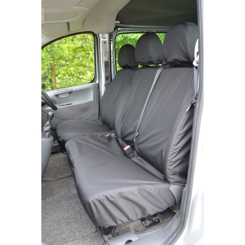 (Grey) Fits Toyota Proace 2013-2016 Front Seat Covers Grey 5057605009810