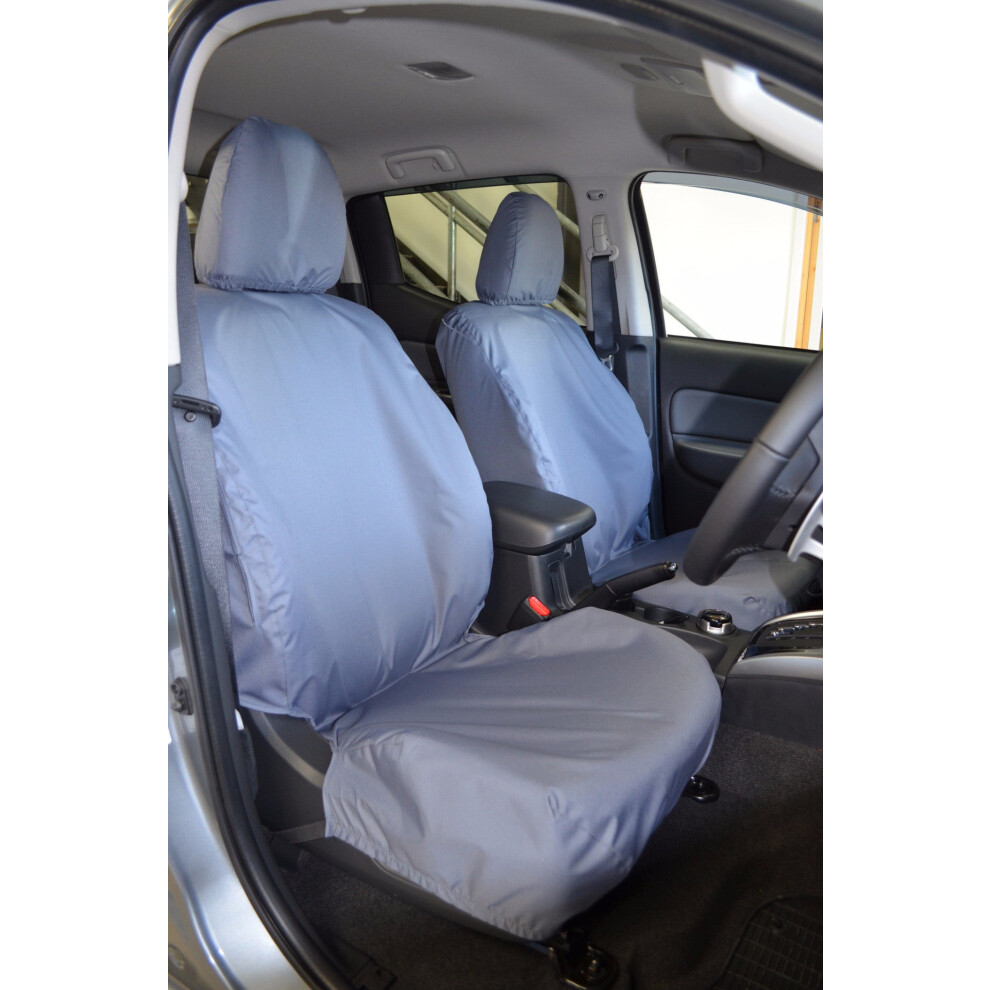 (Urban Camo, Rear Seats) Fits Mitsubishi L200 2015+ Seat Covers 5057605005171
