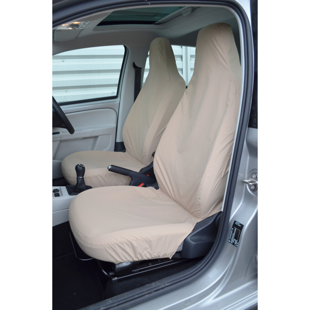 ( Camouflage) Fits Seat Mii 2012-2019 Front Seat Covers Grey 5057605008868
