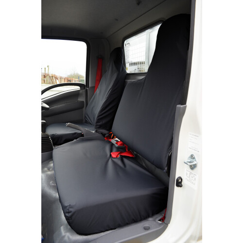 (Black) Fits Isuzu Grafter 2006+ Front Seat Covers 2