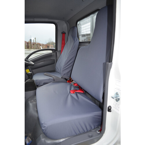 (Black) Fits Isuzu Grafter 2006+ Front Seat Covers