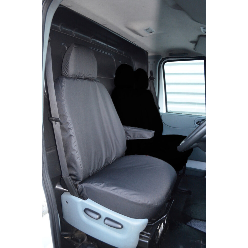 (Grey) Fits Ford Transit Van 2000-2013 Driver's Seat Seat Cover Grey 5057605001906