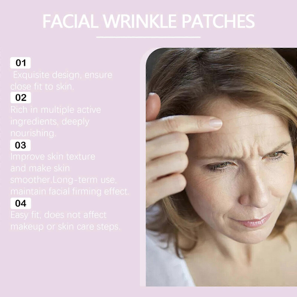 (12pcs) Forehead Wrinkle Patches for Anti-Wrinkles: Overnight Face Wrinkles Patches to Lift Smile Lines for Women 12pcs, Nasolabial Folds Fine Lines Overnight
