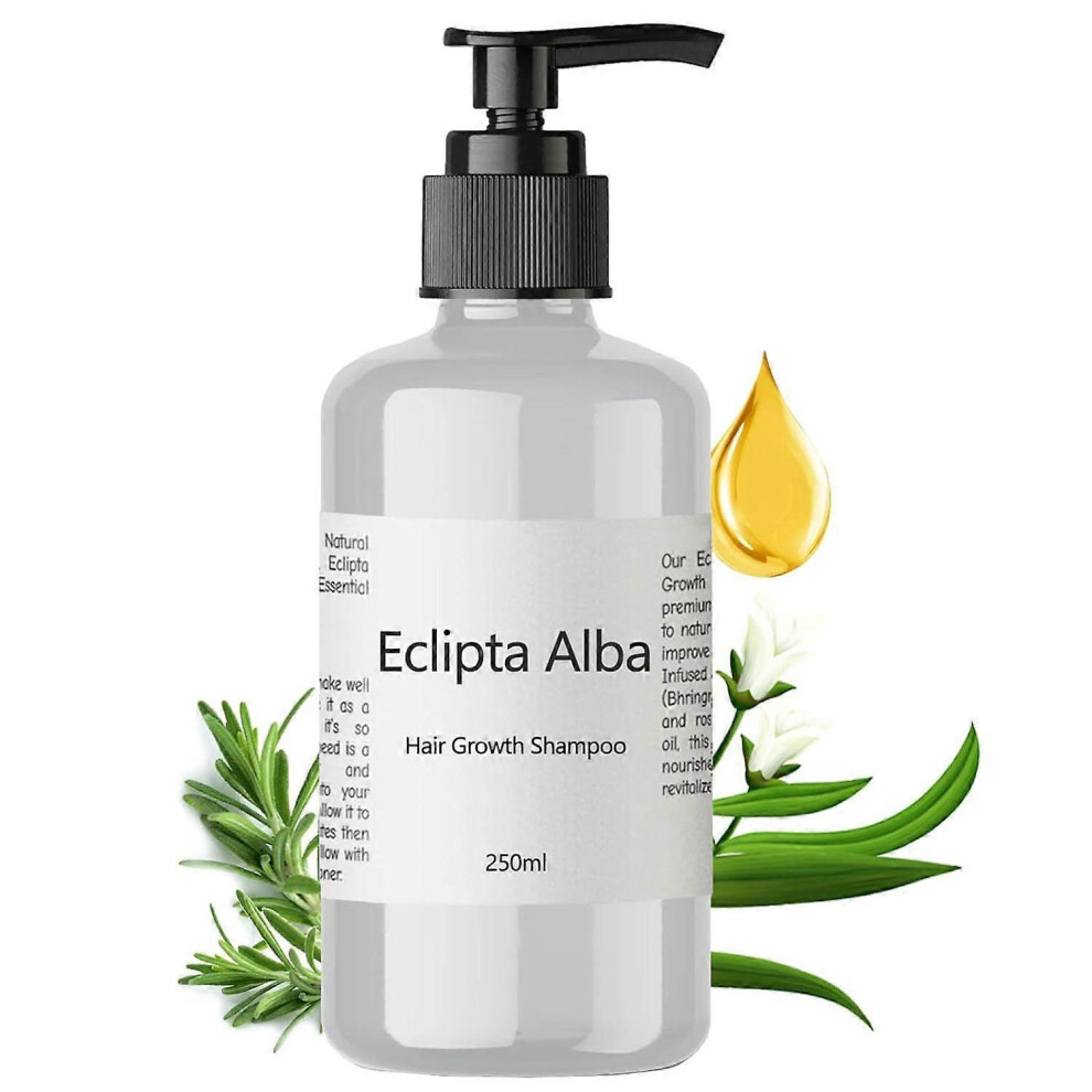 (3PCS) Eclipta Alba for Hair Growth, Eclipta Alba Shampoo, Eclipta Alba Oil, Eclipta Alba Hair Growth Shampoo , Organic Bhringraj Oil Eclipta Alba Hair Growt