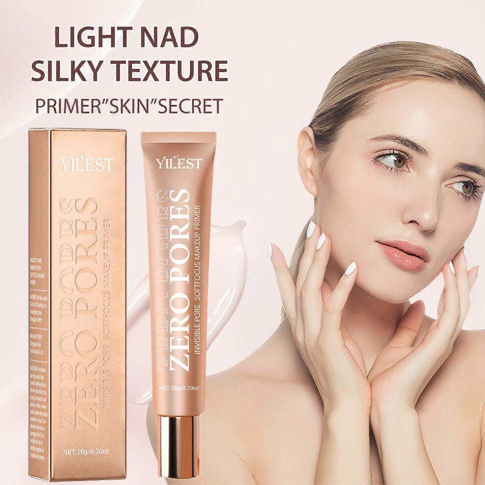 (1PCS) Make Up Primer, Pore Minimizer Face Primer, Makeup Primer Foundation Base, Moisture Invisible Silky Smooth Face Primers, Long Lasting Skin Tone Colour