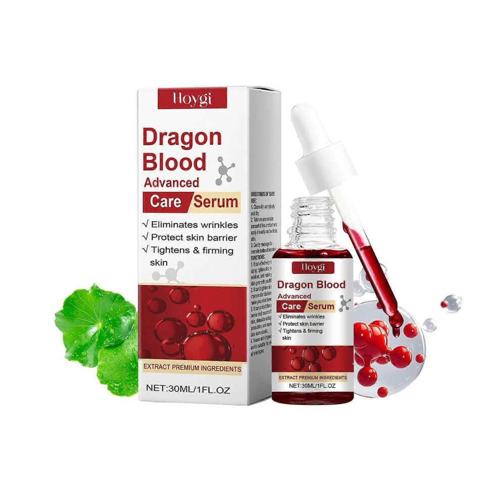 (3Pcs) Dragon Blood Advanced Care Serum, Hydrating Moisturizing Facial Serum, Anti-aging Face Serum, Skin Firming Wrinkle Reducing Serum