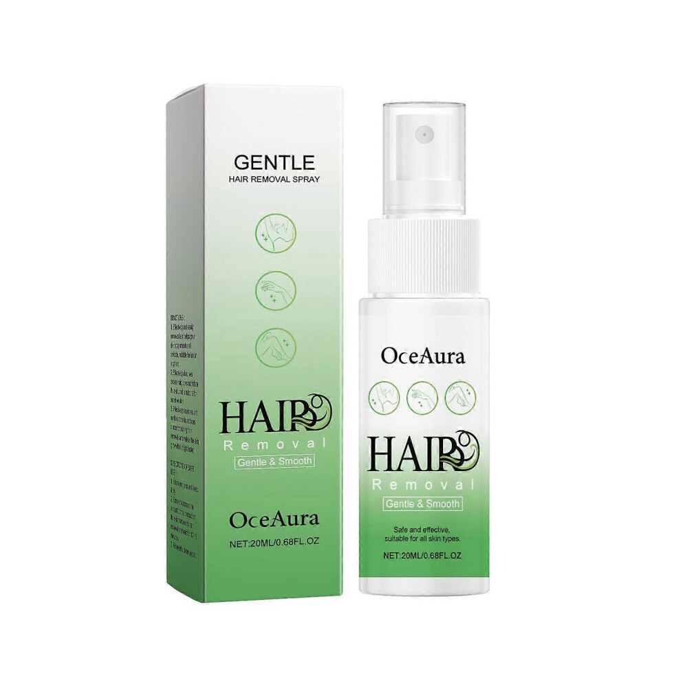 (3pcs) Hair Remover for Women, Body Painless Hair Removal Spray for Underarm, Arm, Leg, Bikini Areas - Gentle & Smooth, Soothing and Nourishing Skin