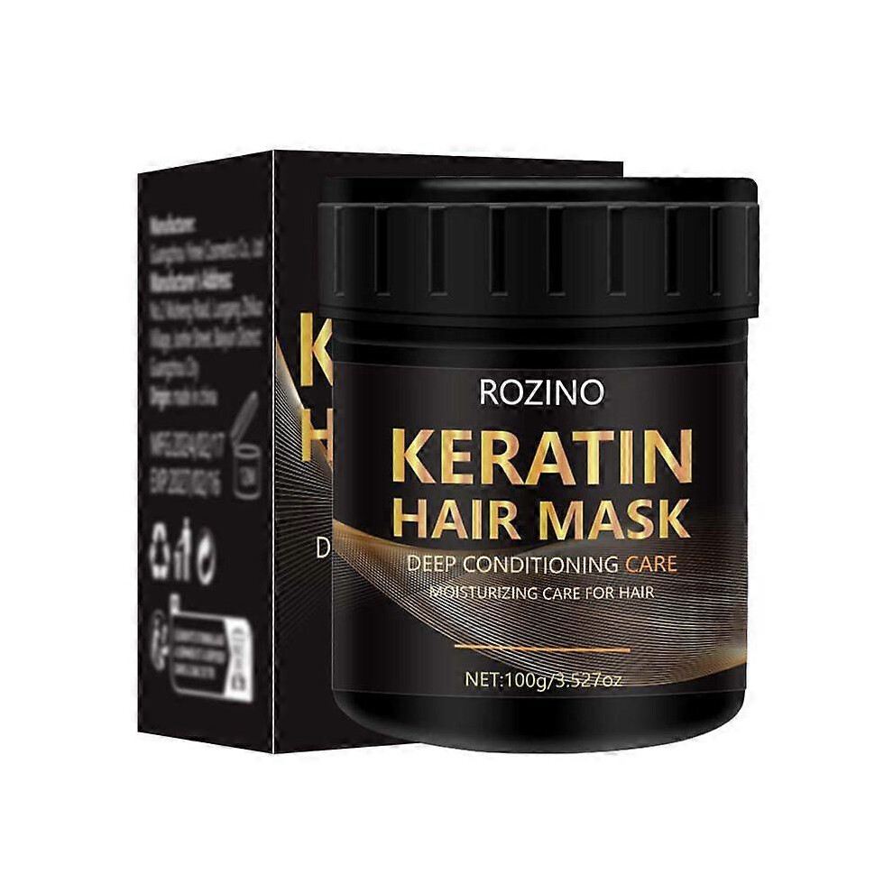 (1PCS) Keratin Hair Mask - Deep Conditioner for Dry Damaged Hair - Hydrates, Repairs, Nourishes - Keratin Hair Treatment - Deep Conditioning Hair Mask