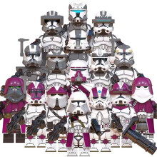 16PCS Star Wars Clone Wars Jesse Rex Kix Fit Lego