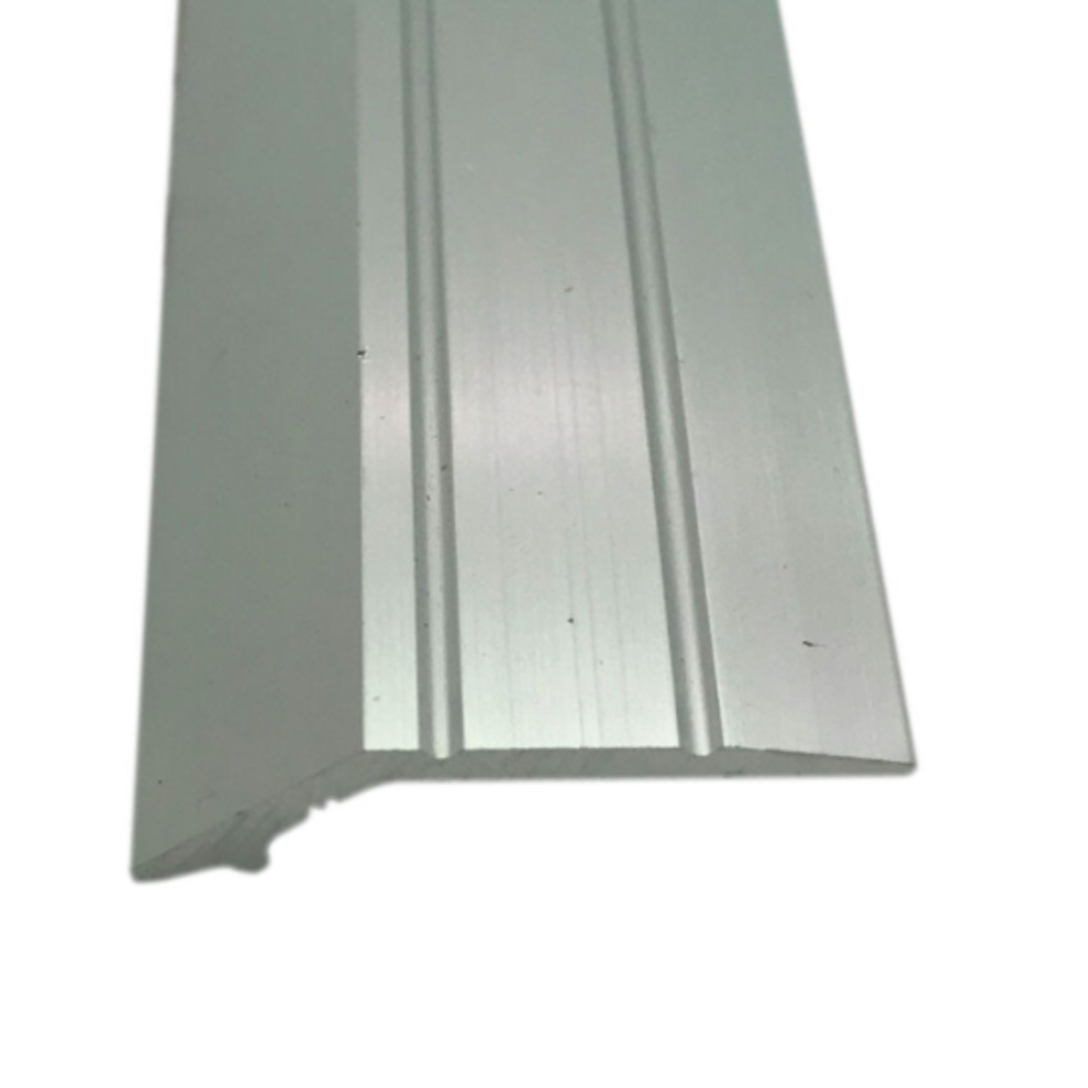 (3ft, Silver) Angle Edge 7mm Trim Threshold Bar 3ft or 9ft