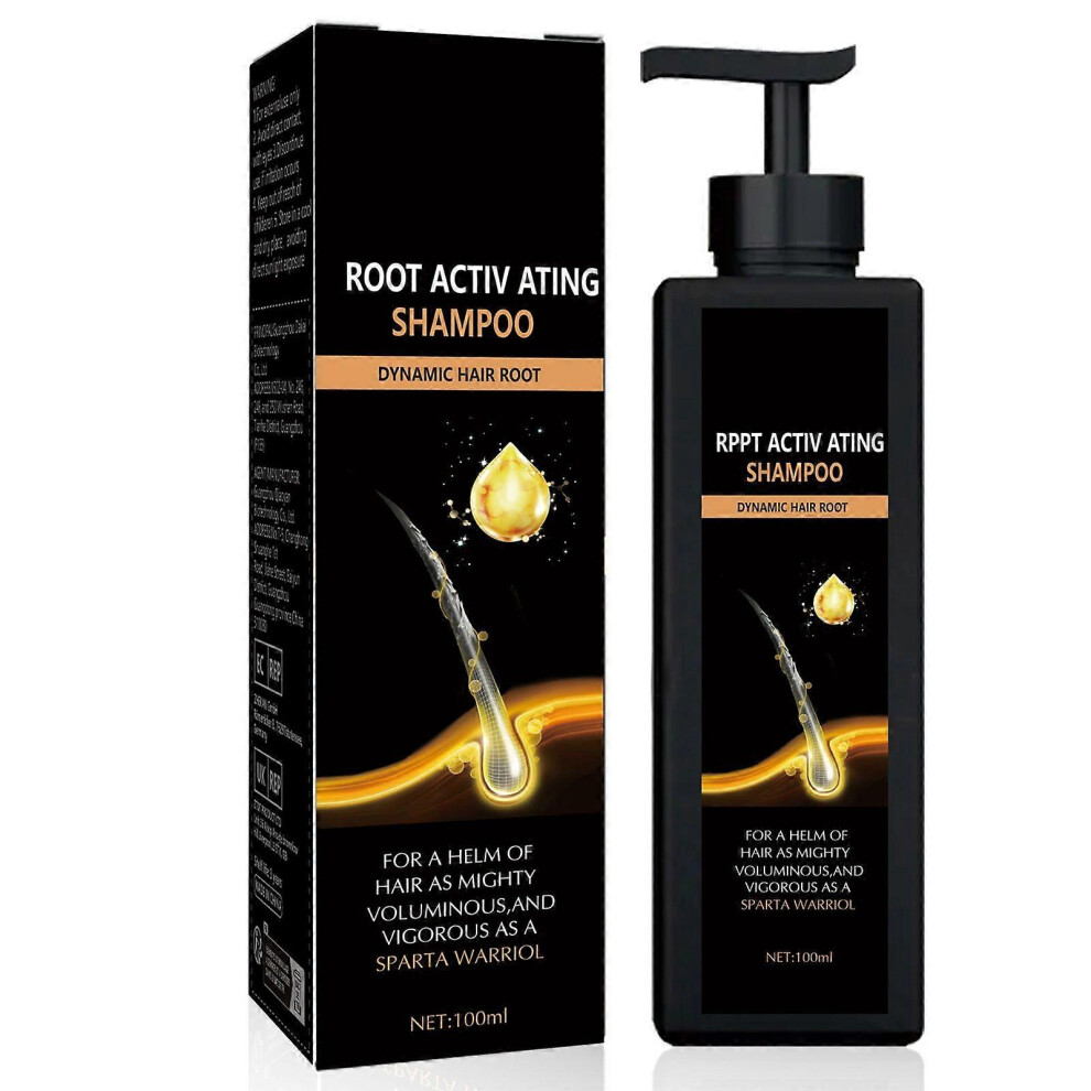 (3PCS) Root Activator Shampoo, Hair Loss Shampoo, Mane Root Activator Shampoo, Shampoo Root Activator, Promotes Hair Growth For Men
