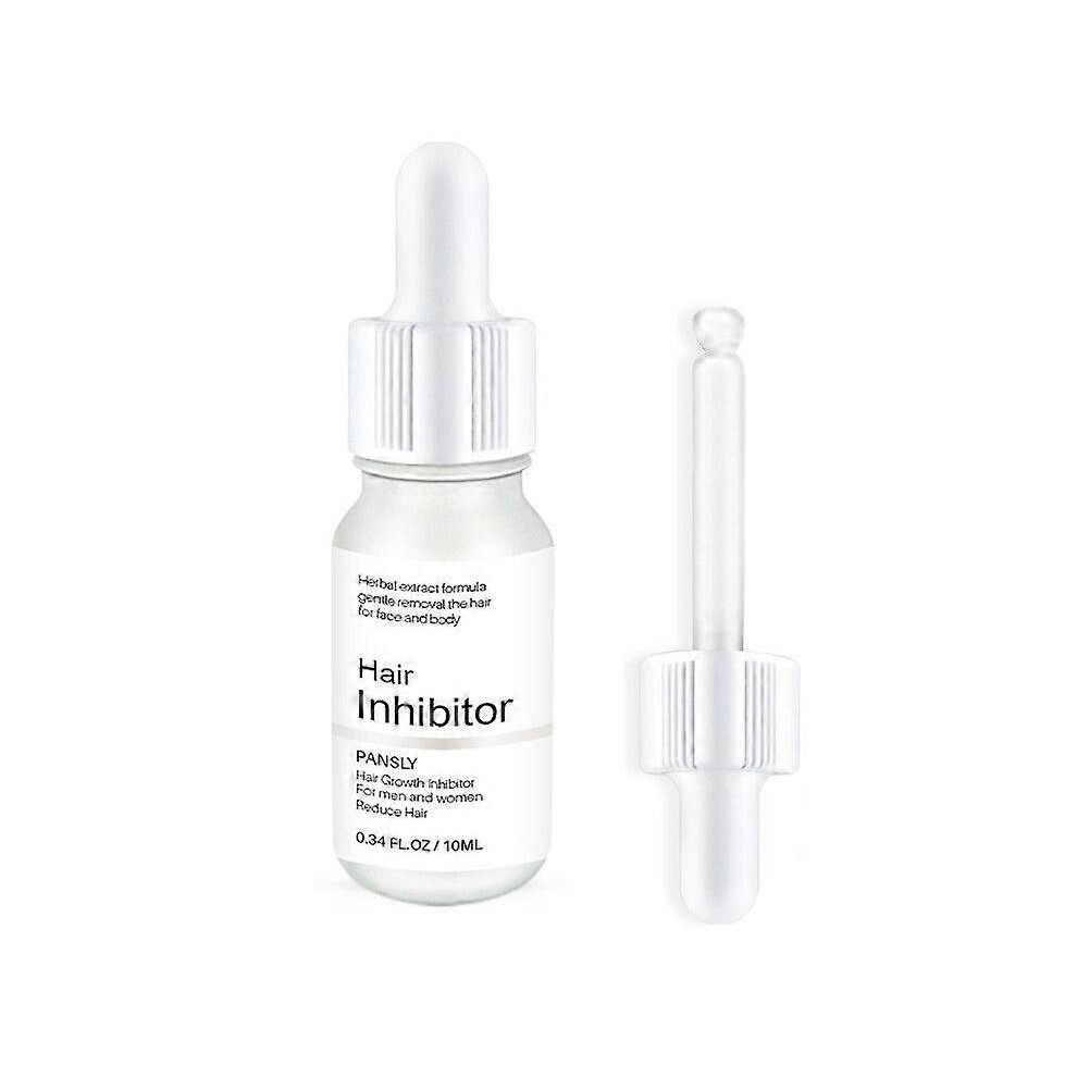 (3PCS) Hair Growth Inhibitor Serum for Face, Moisturizing Permanent Hair Inhibitor Natural Plant Extract Mild Soothing Stop Hair Growth for Face/Arm/Legs Bod