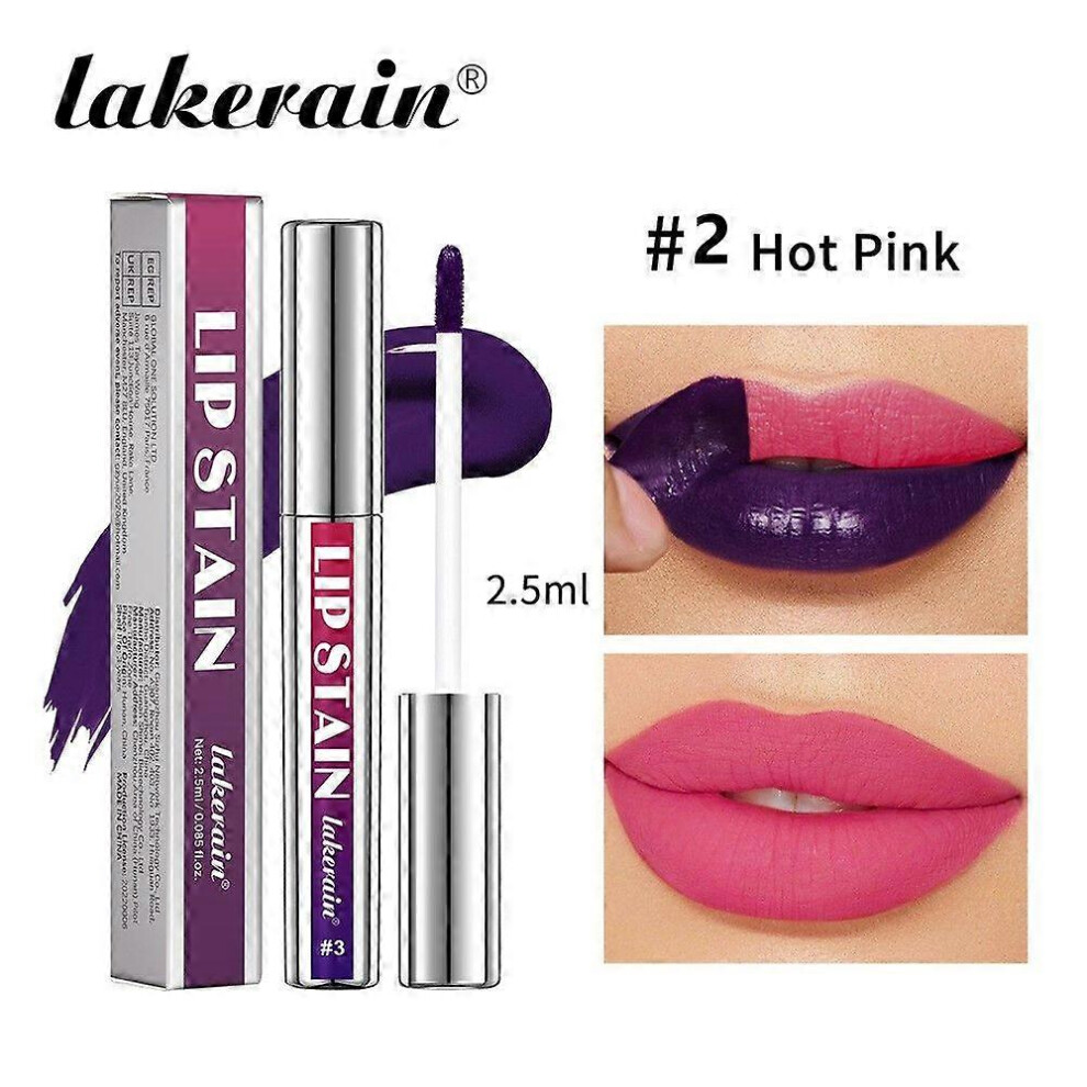 (K2) Peel Off Lip Stain, Tattoo Magic Colour Matte Nude Lip Gloss, Durable Waterproof Peel Off Lip Liner, Non-Stick Cup Liquid Lipstick Lip Stain for Women