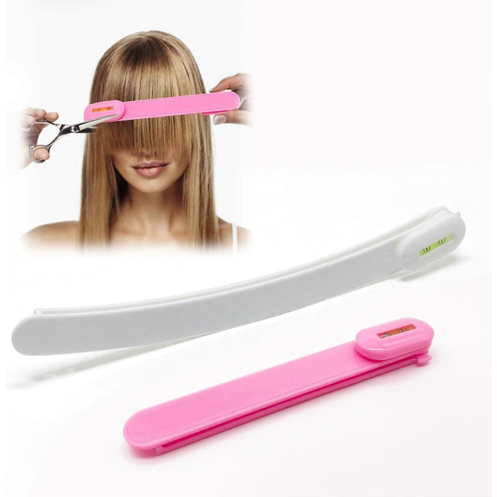 (Pink) Professional Hair Cutting Kit for Women Gifts, Easy-to-Use Split Ends Hair Trimmer, DIY Home Hair Cutting Tools for Bangs, Layers, Bobs, Practical Hai