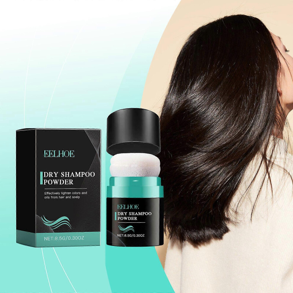 (1pcs) Dry Shampoo Powder, Travel Size Dry Shampoo Powder for Dark Hair, Absorb Oil Dry Shampoo for Women, For Fuller Looking Hair