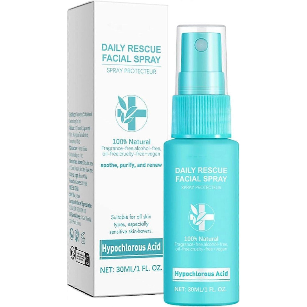 (1PCS) Skin Renew Toner Face Spray, Facial Toner with Pure Hypochlorous Acid, Moisturising Spray for Face, Water Spray Face, Face Spray for All Skin Types