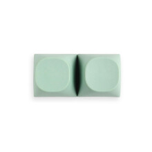 (Green)2Pcs Key Cap Non-fading Anti-skidding Modified Mechanical Gaming Keyboard DIY MA Height Key Cap for Gamers