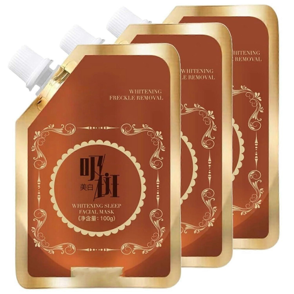 (3Pcs) 2024 New Anti-Blemish & Anti-Aging & Anti-Wrinkle Tear-Off Mask, Exfoliating Mask, Skin Rejuvenation Mask, Sleep Facial Mask For Pore Cleansing