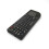 (Russian,Black)A8 2.4GHz Mini Backlit Wireless Keyboard Air Mouse Touchpad for Projector TV Box 4
